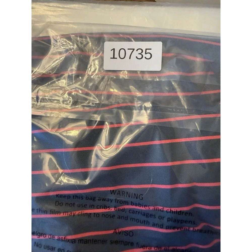 Under Armour Playoff Polo Shirt Mens M Blue Striped Short Sleeve Loose